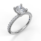 18Kt White Gold Bridal Engagement Rings