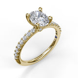 18Kt Yellow Gold Bridal Engagement Rings