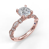 18Kt Rose Gold Bridal Engagement Rings