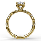 18Kt Yellow Gold Bridal Engagement Rings