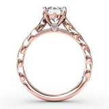 18Kt Rose Gold Bridal Engagement Rings