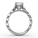 18Kt White Gold Bridal Engagement Rings