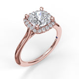 18Kt Rose Gold Bridal Engagement Rings