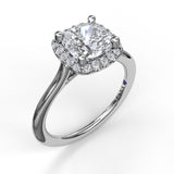 18Kt White Gold Bridal Engagement Rings