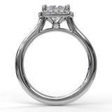 18Kt White Gold Bridal Engagement Rings