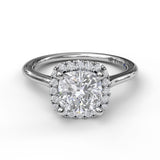 18Kt White Gold Bridal Engagement Rings