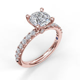 14Kt Rose Gold Bridal Engagement Rings