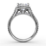 14Kt White Gold Bridal Engagement Rings