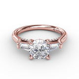 18Kt Rose Gold Bridal Engagement Rings