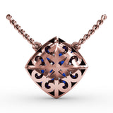 14Kt Rose Gold  Color Fashion Pendants