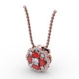 14Kt Rose Gold Color Fashion Pendants