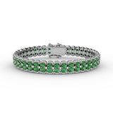 14Kt White Gold Color Fashion Bracelets