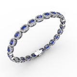 14Kt White Gold Color Fashion Bracelets