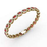 14Kt Yellow Gold Color Fashion Bracelets