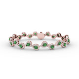 14Kt Rose Gold Color Fashion Bracelets