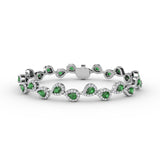 14Kt White Gold Color Fashion Bracelets