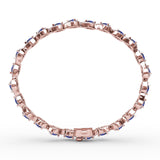 14Kt Rose Gold Color Fashion Bracelets