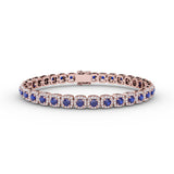 14Kt Rose Gold Color Fashion Bracelets