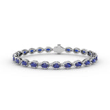 14Kt White Gold Color Fashion Bracelets