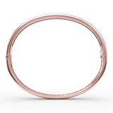 14Kt Rose Gold Color Fashion Bangles