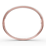 14Kt Rose Gold Color Fashion Bangles