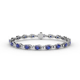 14Kt White Gold Color Fashion Bracelets