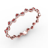 14Kt Rose Gold Color Fashion Bracelets