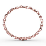 14Kt Rose Gold Color Fashion Bracelets