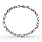 14Kt White Gold Color Fashion Bracelets