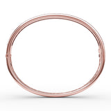 14Kt Rose Gold Color Fashion Bangles