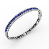 14Kt White Gold Color Fashion Bangles