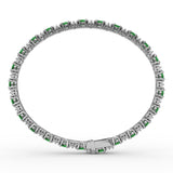 14Kt White Gold Color Fashion Bracelets