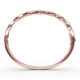 14Kt Rose Gold Color Fashion Bangles