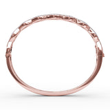 14Kt Rose Gold Color Fashion Bangles