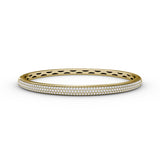 14Kt Yellow Gold Color Fashion Bangles