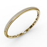 14Kt Yellow Gold Color Fashion Bangles