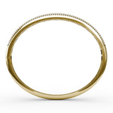 14Kt Yellow Gold Color Fashion Bangles