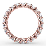 18Kt Rose Gold Bridal Bands