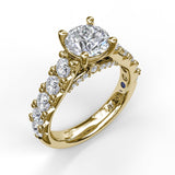 18Kt Yellow Gold Bridal Engagement Rings