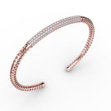 14Kt Rose Gold Color Fashion Bangles