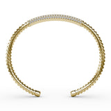 14Kt Yellow Gold Color Fashion Bangles