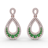 Bedazzled Drop Earrings