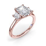 18Kt Rose Gold Bridal  Engagement Rings