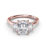 18Kt Rose Gold Bridal  Engagement Rings