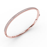 14Kt Rose Gold Color Fashion Bangles