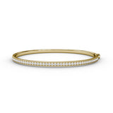 14Kt Yellow Gold Color Fashion Bangles