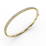 14Kt Yellow Gold Color Fashion Bangles