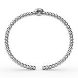 14Kt White Gold Color Fashion Bangles