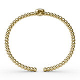 14Kt Yellow Gold Color Fashion Bangles