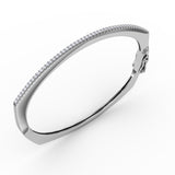 14Kt White Gold Color Fashion Bangles